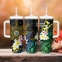Lalawigan ng Palawan Tumbler With Handle Philippines Province Land of Promise LT14 - Polynesian Pride