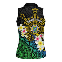 Lalawigan ng Palawan Women Sleeveless Polo Shirt Philippines Province Land of Promise LT14 - Polynesian Pride
