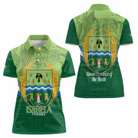 Isabela Philippines Women Polo Shirt Queen Province Of The North LT14 - Polynesian Pride