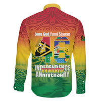 Vanuatu Indipendens Dei Family Matching Summer Maxi Dress and Hawaiian Shirt Yumi 46th Independence Anniversary LT14 - Polynesian Pride