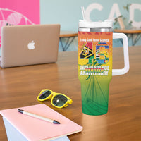 Vanuatu Indipendens Dei Tumbler With Handle Yumi 46th Independence Anniversary