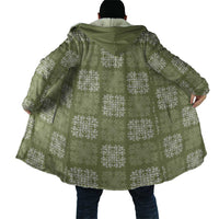 Vesuvian Green Palaka Quilt Hawaii Cloak Traditional Hawaii-plaid Pattern - Polynesian Pride