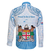 Fiji Day 1970 Family Matching Off Shoulder Maxi Dress and Hawaiian Shirt Proud To Be A Fijian Tapa Pattern LT14 - Polynesian Pride