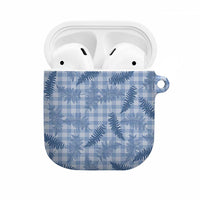 Blue Palaka Hawaii Palapalai AirPods Case Hawaiian Fern - Polynesian Pride