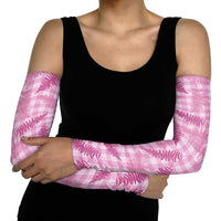 Purple Palaka Hawaii Palapalai Arm Sleeves Hawaiian Fern - Polynesian Pride