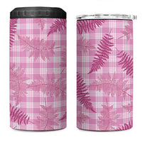 Purple Palaka Hawaii Palapalai 4 in 1 Can Cooler Tumbler Hawaiian Fern LT14 One Size: 16 oz Purple - Polynesian Pride