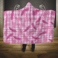 Purple Palaka Hawaii Palapalai Hooded Blanket Hawaiian Fern - Polynesian Pride
