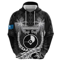 FSM Yap Day Zip Hoodie 2025 Wa'ab Micronesia Black Color