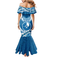 FSM Yap Day Family Matching Mermaid Dress and Hawaiian Shirt 2025 Wa'ab Micronesia Flag Color LT14 - Polynesian Pride