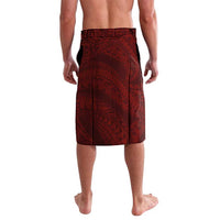 Aloha Hawaii Kalo Pikake Lei Lavalava Chest Tattoo Oxblood Hawaiian Pattern