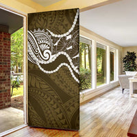 Aloha Hawaii Kalo Pikake Lei Door Cover Chest Tattoo Gold Hawaiian Pattern LT14 - Polynesian Pride