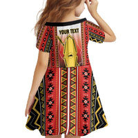 Personalised Bukidnon Philippines Family Matching Off The Shoulder Long Sleeve Dress and Hawaiian Shirt The Food Basket of Region X LT14 - Polynesian Pride