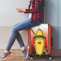 Personalised Bukidnon Philippines Luggage Cover The Food Basket of Region X LT14 - Polynesian Pride