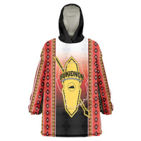 Personalised Bukidnon Philippines Wearable Blanket Hoodie The Food Basket of Region X LT14 One Size Red - Polynesian Pride