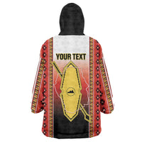 Personalised Bukidnon Philippines Wearable Blanket Hoodie The Food Basket of Region X LT14 - Polynesian Pride