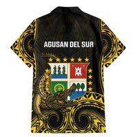 Agusan del Sur Philippines Family Matching Mermaid Dress and Hawaiian Shirt Habagatang Agusan Lolong LT14 - Polynesian Pride