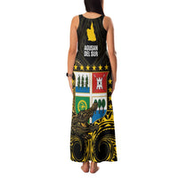 Agusan del Sur Philippines Family Matching Tank Maxi Dress and Hawaiian Shirt Habagatang Agusan Lolong LT14 - Polynesian Pride