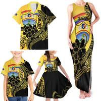Quezon Province Family Matching Tank Maxi Dress and Hawaiian Shirt Cocolandia Philippines Turtle LT14 - Polynesian Pride