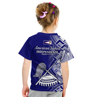 Polynesian Pride American Samoa Kid T Shirt July 4 Independence Day LT14 - Polynesian Pride