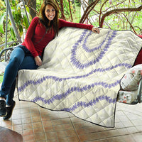 Hawaii Honohono Palaka Motifs Quilt Hawaiian Orchid Lei