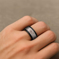 New Zealand Moko Maori Koru Pattern Spinner Ring - Polynesian Pride