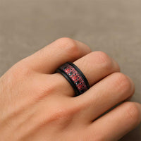 New Zealand Hei Tiki Motif Spinner Ring - Polynesian Pride