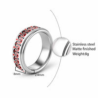 New Zealand Ngutu Kaka Kowhaiwhai Motif Classic Ring - Polynesian Pride