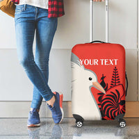 Custom Nouvelle-Caledonie Football Luggage Cover Allez Les Cagous Simple Style LT14 - Polynesian Pride