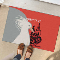 Custom Nouvelle-Caledonie Football Rubber Doormat Allez Les Cagous Simple Style