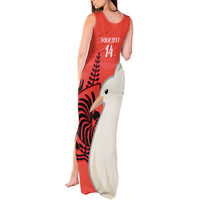 Custom Nouvelle-Caledonie Football Tank Maxi Dress Allez Les Cagous Simple Style LT14 - Polynesian Pride