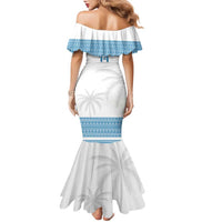Custom Fiji Tapa Football Family Matching Mermaid Dress and Hawaiian Shirt Go Bula Boy! LT14 - Polynesian Pride