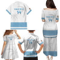 Custom Fiji Tapa Football Family Matching Puletasi and Hawaiian Shirt Go Bula Boy! LT14 - Polynesian Pride