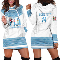 Custom Fiji Tapa Football Hoodie Dress Go Bula Boy! LT14 - Polynesian Pride