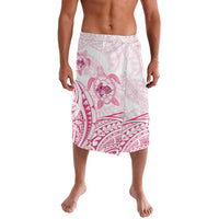 Pink White Polynesia Floral Sea Turtle Lavalava - Polynesian Pride