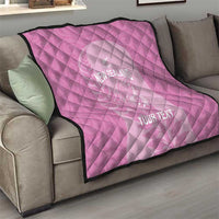 Custom New Zealand Silver Fern Rugby 2025 Quilt All Black Aotearoa Maori Pink LT14 - Polynesian Pride