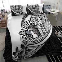 Philippines Eagle Sun Bedding Set Filipino Agila Polynesian Tattoo Black Color LT14 - Polynesian Pride