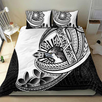 Philippines Eagle Sun Bedding Set Filipino Agila Polynesian Tattoo Black Color LT14 - Polynesian Pride