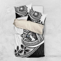 Philippines Eagle Sun Bedding Set Filipino Agila Polynesian Tattoo Black Color LT14 US Twin 172cm x 218cm Black - Polynesian Pride