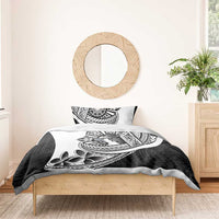 Philippines Eagle Sun Bedding Set Filipino Agila Polynesian Tattoo Black Color LT14 - Polynesian Pride