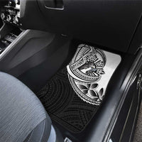 Philippines Eagle Sun Car Mats Filipino Agila Polynesian Tattoo Black Color