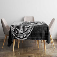 Philippines Eagle Sun Tablecloth Filipino Agila Polynesian Tattoo Black Color LT14 - Polynesian Pride