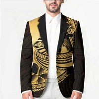 Philippines Eagle Sun Blazer Filipino Agila Polynesian Tattoo Gold Color