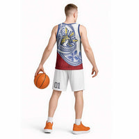 Philippines Eagle Sun Basketball Jersey Filipino Agila Polynesian Tattoo Flag Color