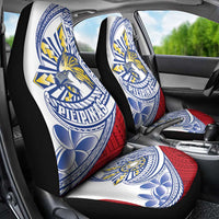 Philippines Eagle Sun Car Seat Cover Filipino Agila Polynesian Tattoo Flag Color