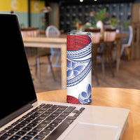 Philippines Eagle Sun Skinny Tumbler Filipino Agila Polynesian Tattoo Flag Color LT14 - Polynesian Pride