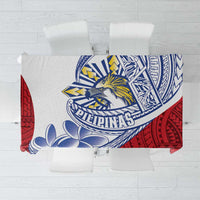 Philippines Eagle Sun Tablecloth Filipino Agila Polynesian Tattoo Flag Color LT14 Red - Polynesian Pride