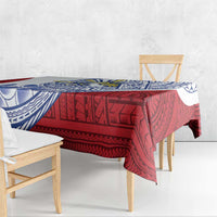 Philippines Eagle Sun Tablecloth Filipino Agila Polynesian Tattoo Flag Color LT14 - Polynesian Pride