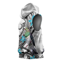 Aotearoa Te Ika-a-Maui Sleeveless Hoodie South Island Kekeru Maori Koru LT14 - Polynesian Pride