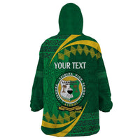 Personalised Tonga Liahona-Saineha High School Wearable Blanket Hoodie Happy 76 Years Anniversary LT14 - Polynesian Pride