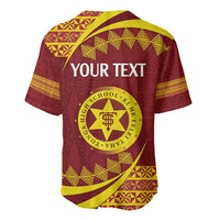 Personalised Tonga High School Baseball Jersey Happy 77 Years Anniversary